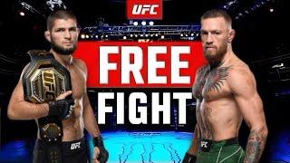 Khabib Nurmagomedov vs Conor McGregor  UFC FREE FIGHT  MMAPlus