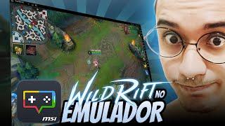 COMO JOGAR WILD RIFT NO EMULADOR  MSI APP PLAYER  BLUESTACKS