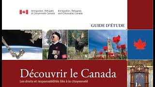 Guide d’étude – Découvrir le Canada Les droits et responsabilités liés à la citoyenneté