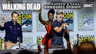 Andrew Lincoln & Danai Gurira Make Surprise Appearance at The Walking Deads Final Panel