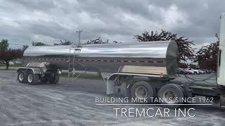 Transport Milk Tank Trailer 6200 USG