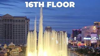 Las Vegas Bellagio Fountain #shorts Vegas Strip - What floor is your favorite? Best View in #vegas ?