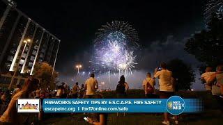 Fireworks Safety Tips by E.S.C.A.P.E. Fire Safety