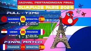 JADWAL PERTANDINGAN FINAL & HASIL SEMIFINAL OLIMPIADE PARIS 2024