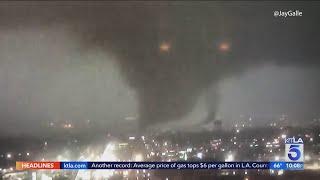 Tornado rips through New Orleans Lower Ninth Ward