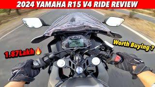 2024 Yamaha R15 V4 Ride Review  Is it a good commuter in 150cc segment ?