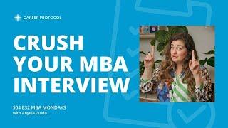 Our Best Advice to Ace Your MBA Interview