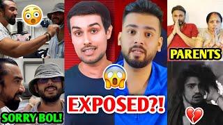 He made CarryMinati say SORRY Face to Face  Armaan SLAP Vishal Reactions Dhruv Rathee Vs Elvish