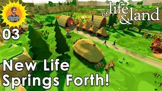 Of Life And Land Surviving Winter And Meeting Neighbours Lets Play #3