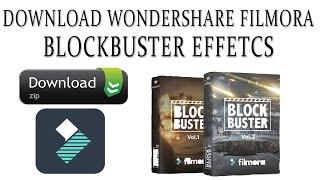 How to Download Wondershare Filmora Blockbuster Effects - Tutorial