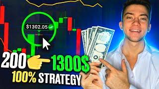 200$  1300$ in 2 MINUTES - BINARY OPTION STRATEGY. POCKET OPTION TRADING