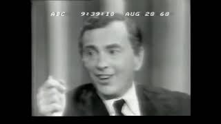 Gore Vidal and Bill Buckley face off 1968 DNC