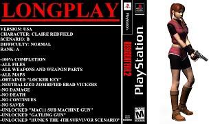 Resident Evil 2 USA PlayStation - Longplay - Claire Redfield  Scenario B  Normal Difficulty