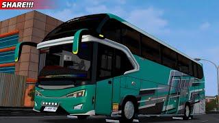 SHARE LIVERY POLOSAN MOD BUSSID AVANTE H9 MERCEDES BENZ 1526 TIRPITZ Free PPL - bus simulator id