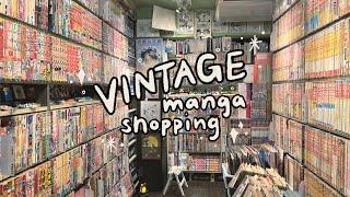 *ੈ‧₊˚ vintage manga shopping in japan  literally the COOLEST manga store