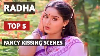 Radha      Top 5     Fancy Kissing Scenes Of Radha