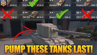 The Worst Tanks For Beginners  Pump Them Last WoT Blitz