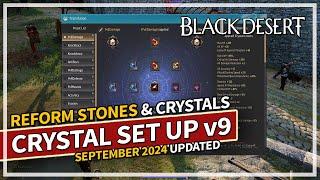 My Crystal & Reform Stone Set Up v9 for PvE & PvP and Lifeskills  Black Desert