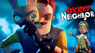 ШОУ ПРИВЕТ СОСЕДНЕ НОВЫЙ СЕКРЕТ СОСЕДАИГРА SECRET NEIGHBOR ПРОХОЖДЕНИЕHELLO NEIGHBOR ПО СЕТИ