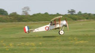 SE5a Avro 504 and Bristol Scout Shuttleworth Airshow May 2024