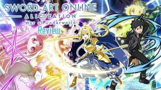 Sword Art Online Alicization War of Underworld Mediocre Bullcrap Anime Review