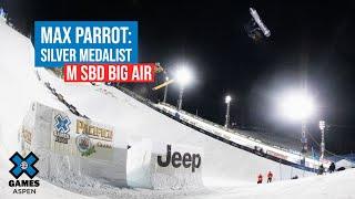 Max Parrot Silver Medalist - Mens Snowboard Big Air  X Games Aspen 2022