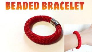 Beaded bracelet  pulsera de cuentas  मनके कंगन  браслет из бисера