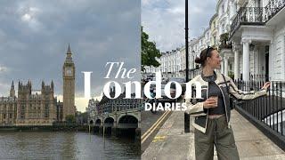 London Diary  travel VLOG first time in the city cafes & eats hidden gems