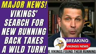  JUST IN YOU WONT BELIEVE WHO MIGHT BE THE VIKINGS NEXT RUNNING BACK VIKINGS NEWS TODAY