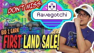 Dont miss Aavegotchis FIRST ever land SALE - NFT  PlayToEarn game