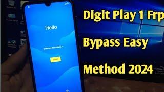 How To Frp Bypass Digit Play 1 cm2  Digit Play 1 Frp Bypass cm2