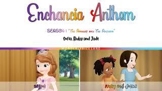 ENCHANCIA ANTHEM  COLOR CODED LYRICS WONDERLYRICS LAND 