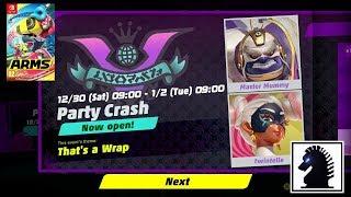 NS ARMS - The 3rd Party Crash - Thats a Wrap Master Mummy vs Twintelle