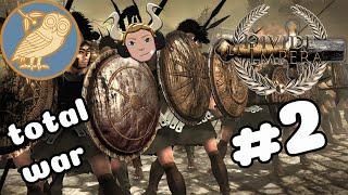 FIGHTING BACK MACEDON   TOTAL WAR ROME 2 DEI ATHENS TOTAL WAR CAMPAIGN PART 2