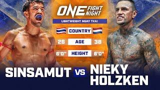 Muay Thai Meets Kickboxing  Sinsamut vs. Holzken Full Fight