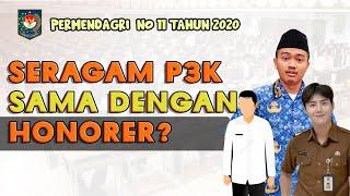 🟠 Aturan SERAGAM PPPK 2024  Perbedaan Baju Dinas P3K & PNS