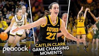 10 Most Watched Caitlin Clark Moments This Season  Journey to NCAA Women’s All-Time Scorer