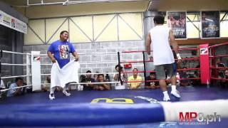 Manny Pacquiao - Funny Pranks and Laughs in the Gym