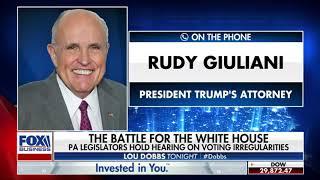 Lou Dobbs - Rudy Giuliani  Donald Trump Won This Election And Were Going To Prove It - 11-25-20