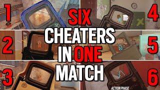 6 Hackers In 1 Siege Match