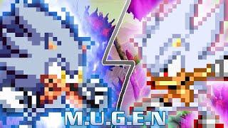 M.U.G.E.N - Superior Sonic Vs Hyper Sonic CPU