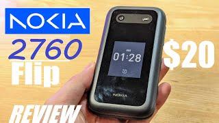REVIEW Nokia 2760 Flip - KaiOS 3 Flip Phone for $20 - Full Walkthrough & Features Explored
