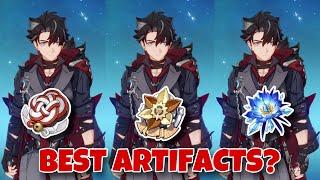 Marechaussee Hunter vs Blizzard vs Shimenawa Gameplay Comparisons Best Artifacts for Wriothesley???