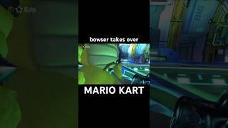 extreme bowser takes over mario kart races #mario #mariokart #mk8dx #nintendo