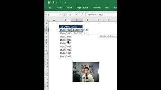 CARA MENGHITUNG USIA DI EXCEL DENGAN RUMUS DATEDIF #excelformula #exceltips #excelindonesia