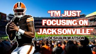 Deshaun Watson Im just focusing on Jacksonville  Press Conference