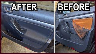 How to Repair  Volkswagen Jetta door panel Upholstery Tips