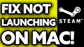 How To FIX Steam Not Launching MAC 2024