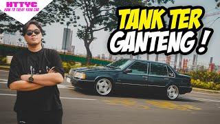 MOBIL TANK CEPER  TEBEL BANGET BODINYA SAMPE MALES NGEROLL  MODIFIKASI VOLVO 960 FULL SPEK 1991