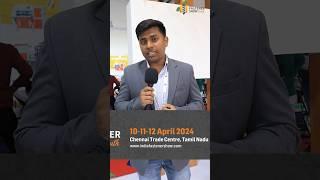 India Fastener Show South 2024  Latest Exhibition in Chennai Trade Centre Chennai 